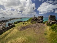 Again, looking southwest from inside the fort.